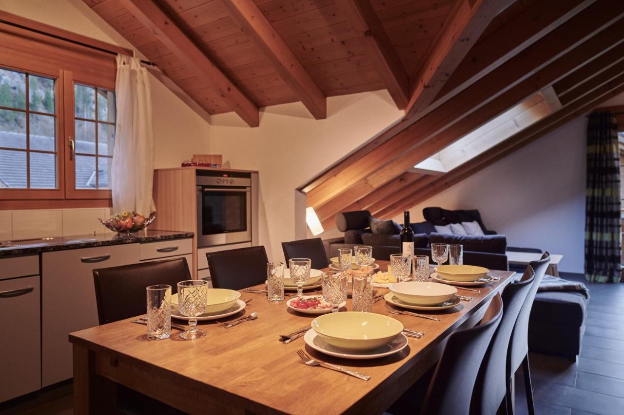 Apartment Staubbach, Best Views, Spacious, Family Friendly เลาเทอร์บรุนเนน ภายนอก รูปภาพ