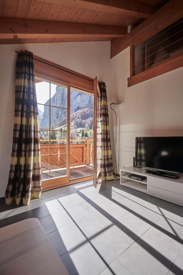 Apartment Staubbach, Best Views, Spacious, Family Friendly เลาเทอร์บรุนเนน ภายนอก รูปภาพ